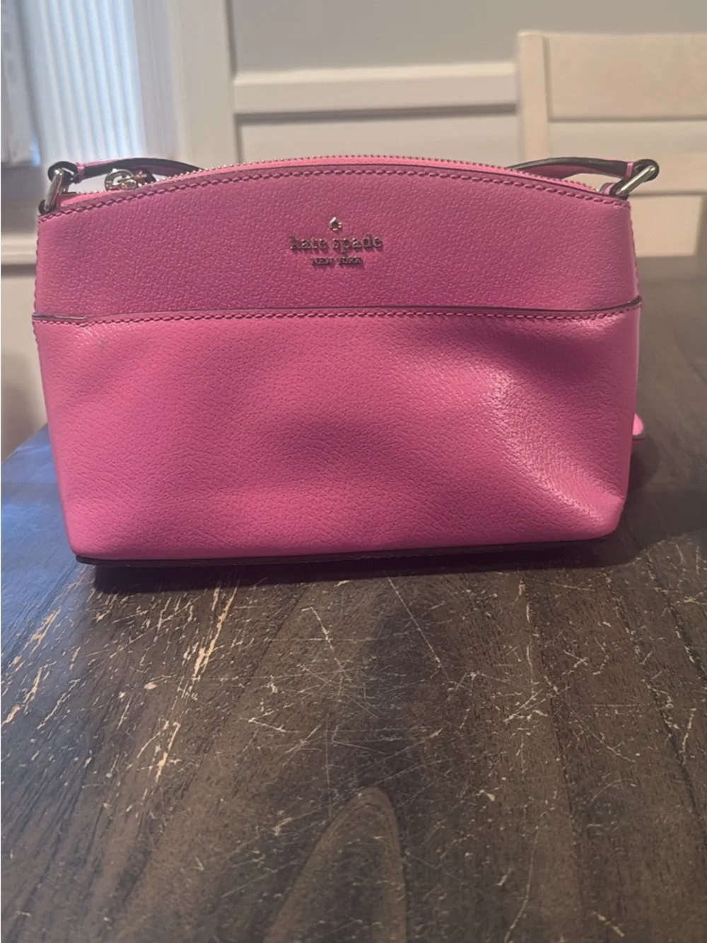 kate spade Hot Pink Leather Crossbody Bag